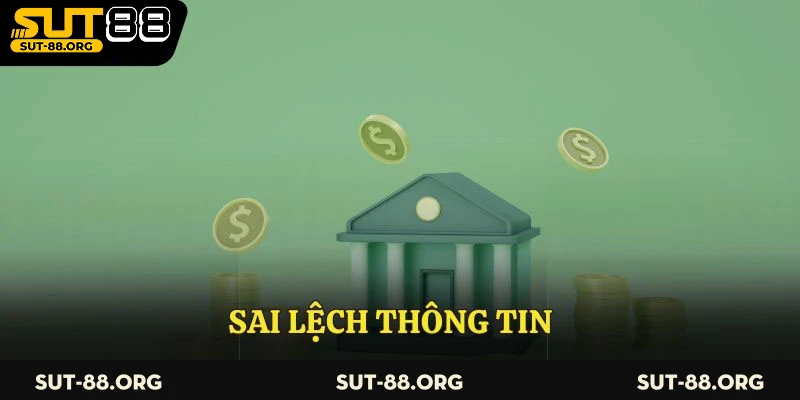 Sai lệch thông tin
